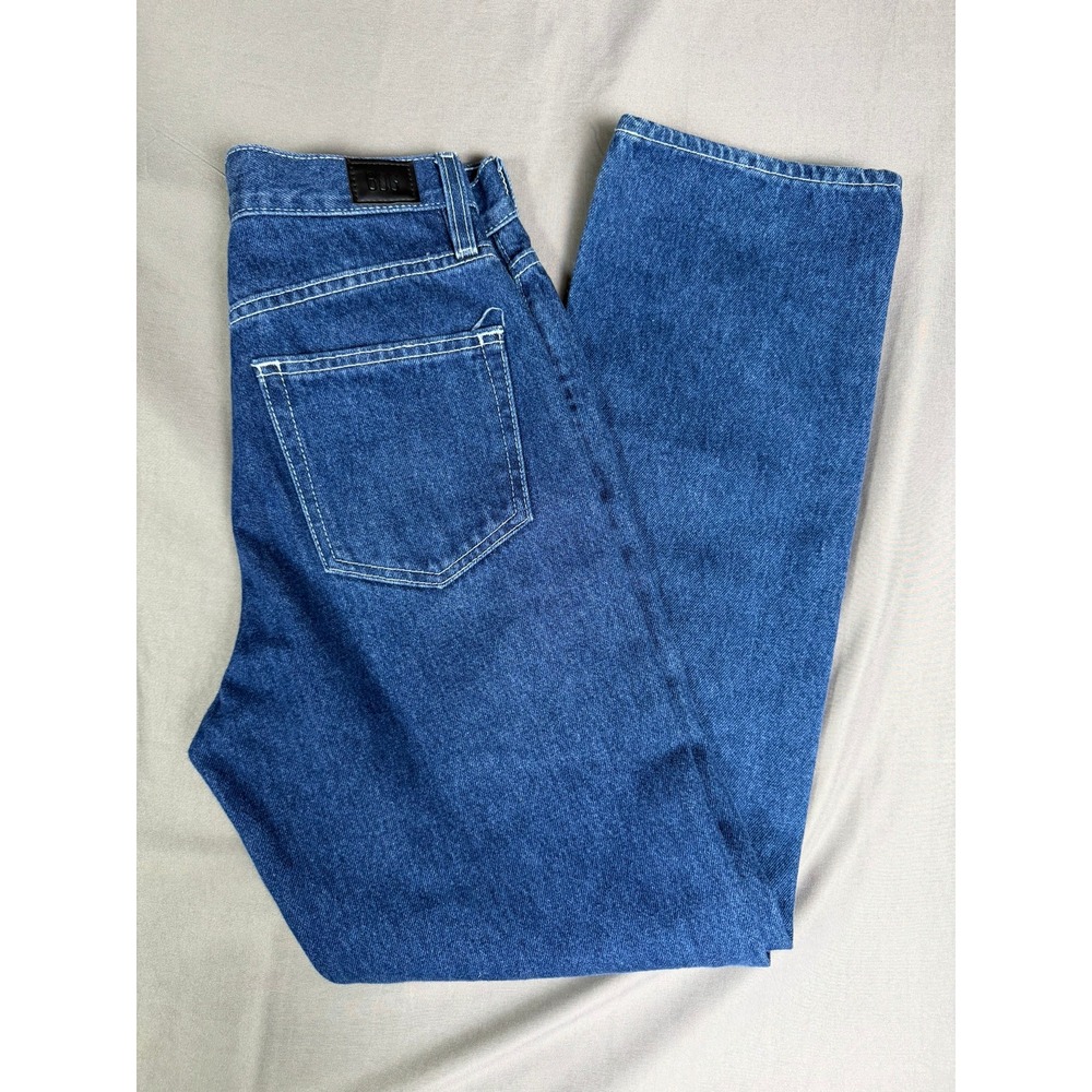BDG Urban Outfitters Cowboy Jeans Dark Wash High Rise Straight Leg Denim Size 26